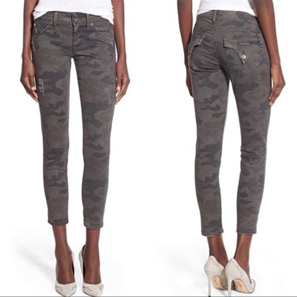 Hudson Jeans Denim - Hudson Camo Collin Ankle Skinny Jeans
